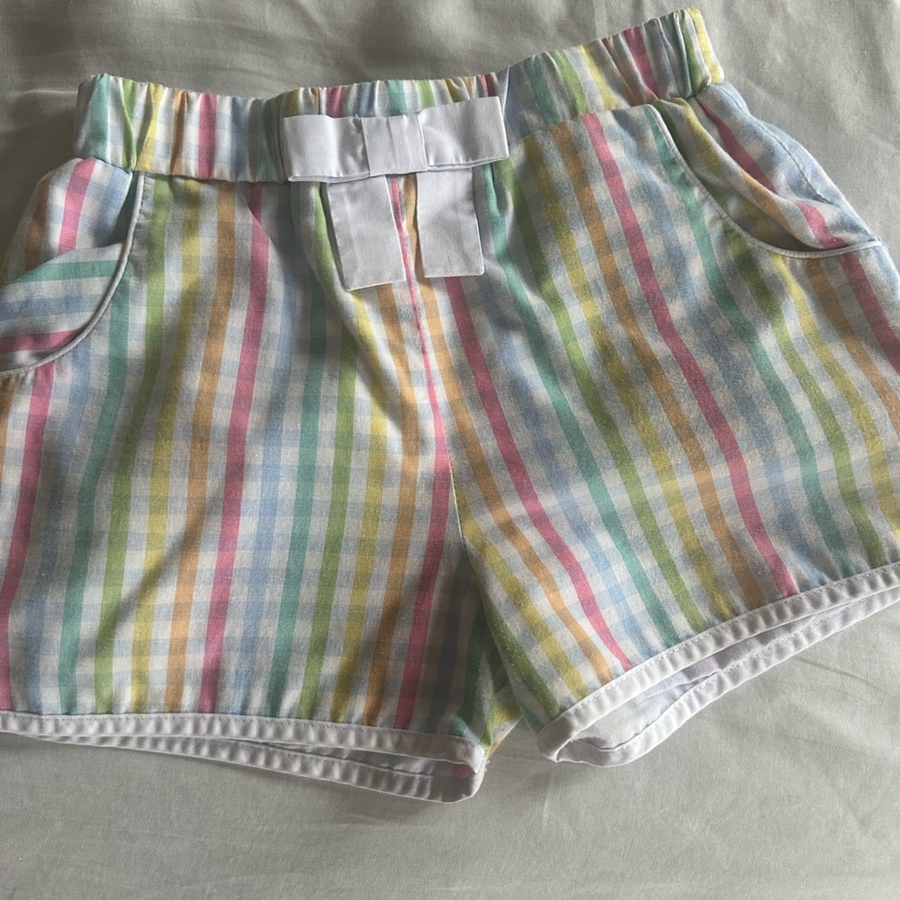 Colorful Plaid Women's Shorts
